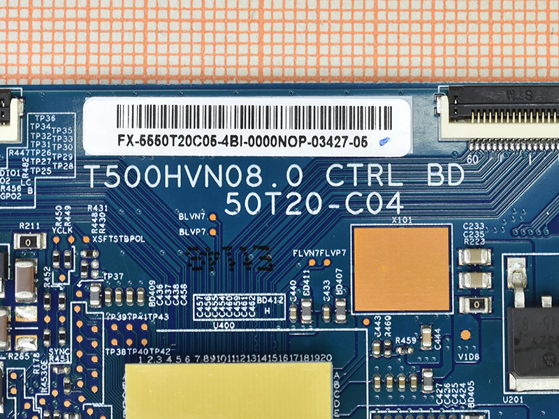 Плата T-Con T500HVN08 CTRL BD 50T20-C04 Плата T-Con T500HVN08 CTRL BD 50T20-C04