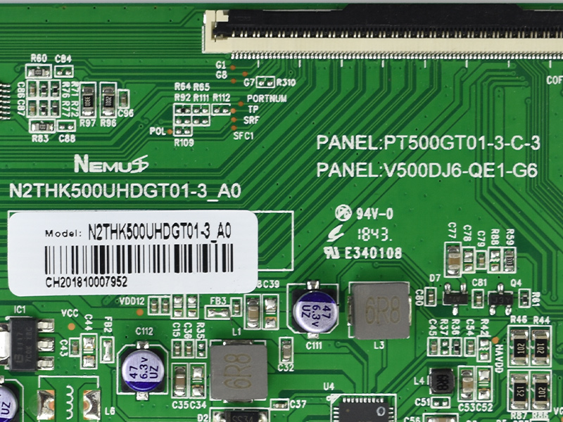 ����� T-Con N2THK500UHDGT01-3 A0