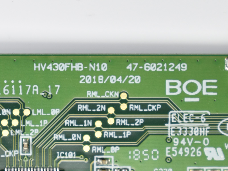  T-Con HV430FHB-N10 47-6021249