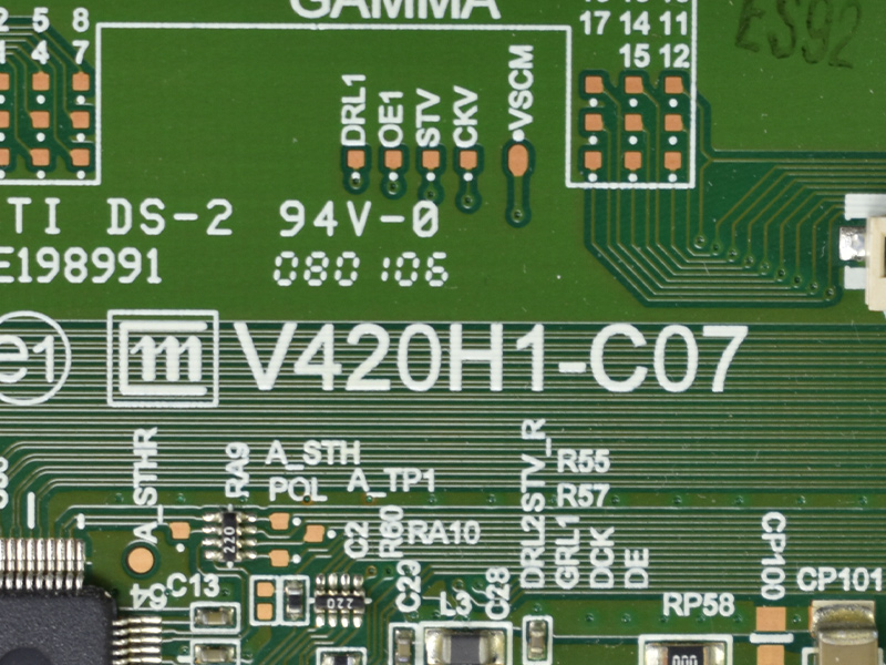 ����� T-Con V420H1-C07