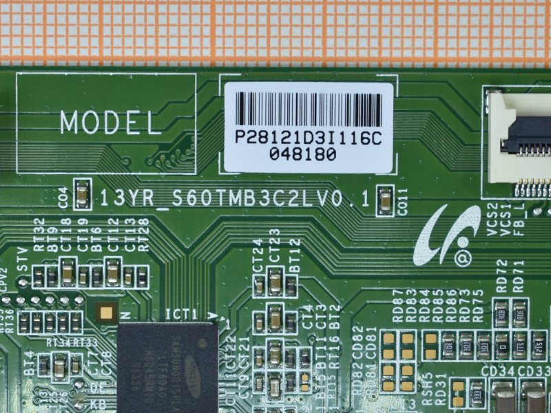 Плата T-Con 13YR_S60TMB3C2LV0.1 Плата T-Con 13YR_S60TMB3C2LV0.1