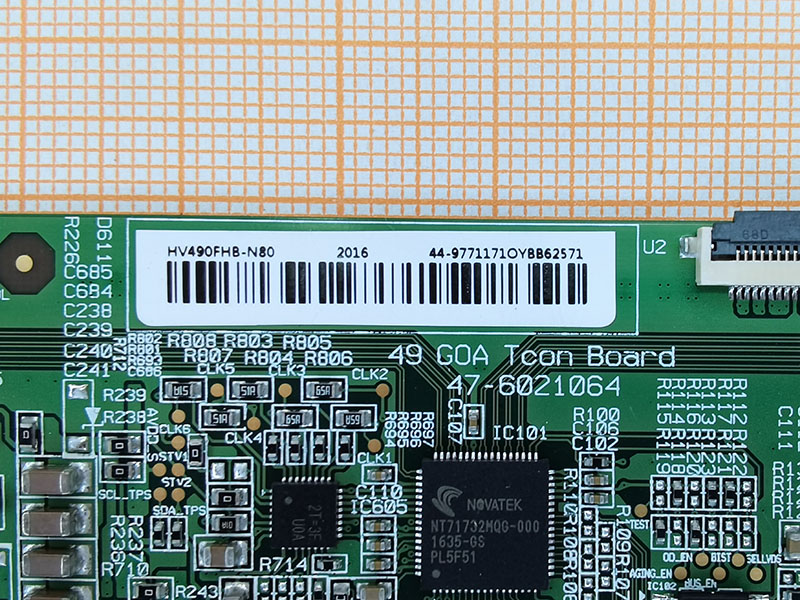 T-Con HV490FHB-N80 47-6021064