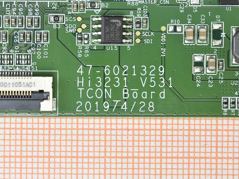  T-Con HV430QUBH10 47-6021329 HI3231 V531