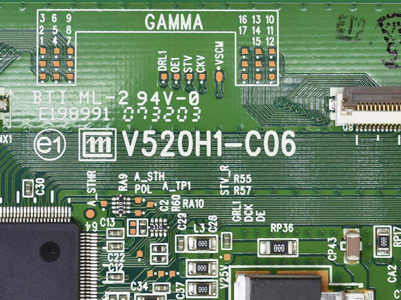 ����� T-Con V520H1-C06