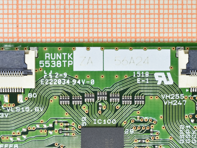 Плата T-Con RUNTK 5538TP ZA Плата T-Con RUNTK 5538TP ZA