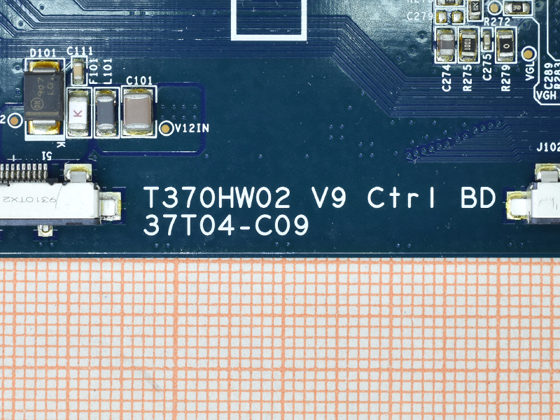 Плата T-Con 37T04-C09 T370HW02 V9 CTRL BD Плата T-Con 37T04-C09 T370HW02 V9 CTRL BD