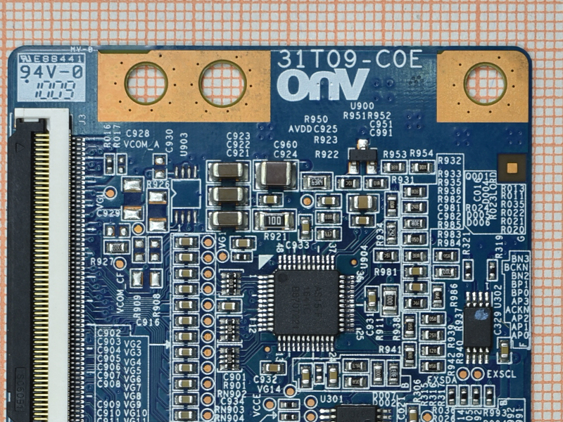 Плата T-Con 31T09-C0E T315HW04 V0 CTRL BD Плата T-Con 31T09-C0E T315HW04 V0 CTRL BD