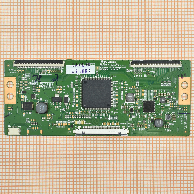  T-Con V16 43 49UHD TM120 V1.0 6870C-0584B