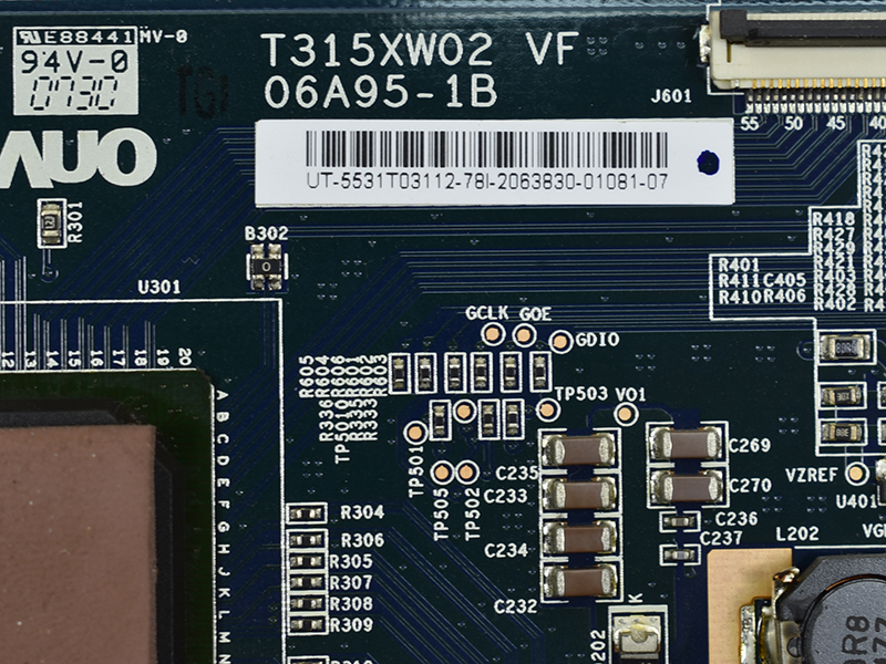 ����� T-Con T315XW02 VF 06A95-1B