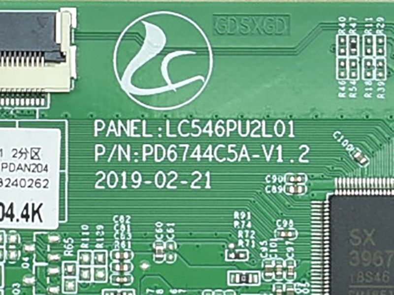  T-Con PD6744C5A-V1.2