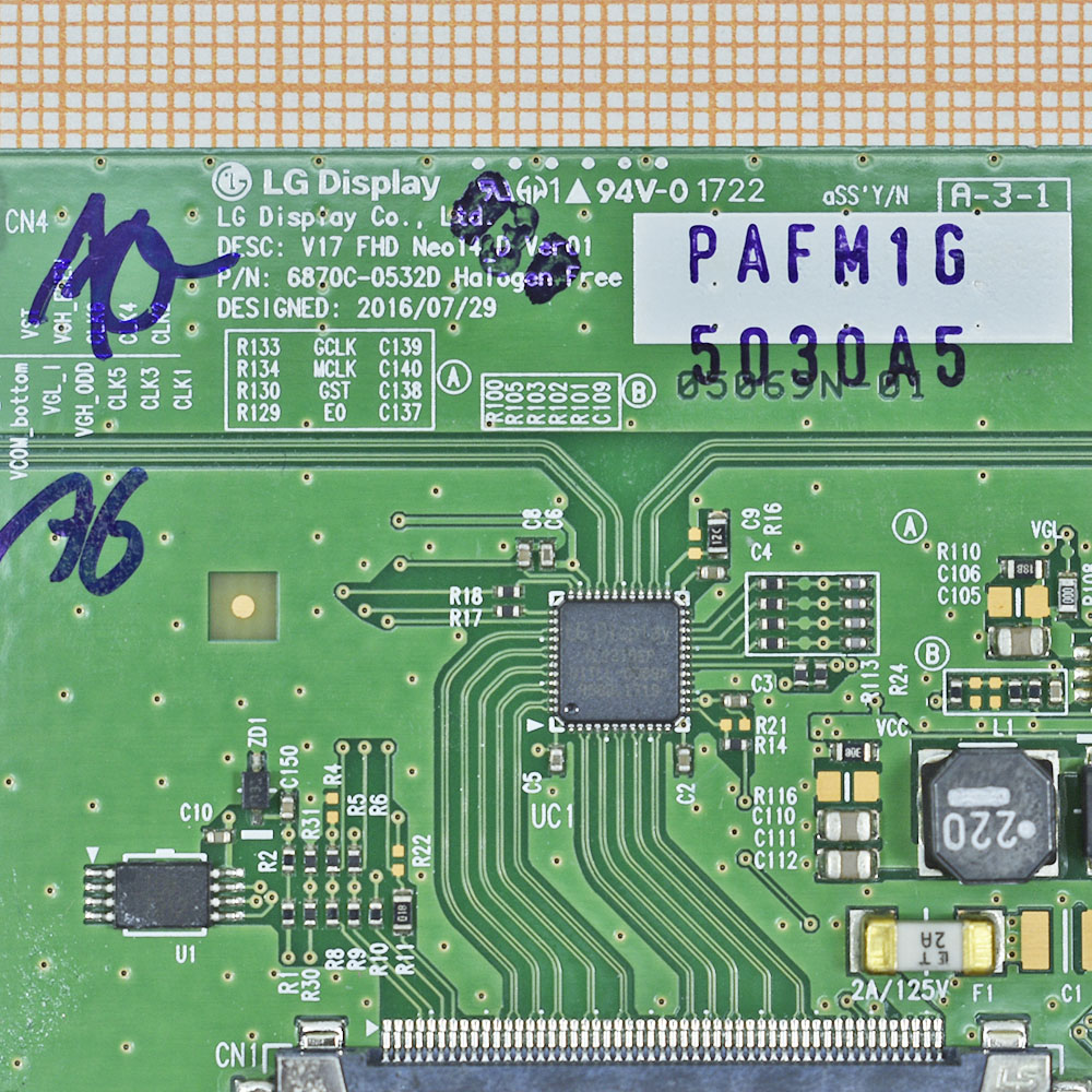 Плата T-Con 6870C-0532D V17 FHD Neo 14_D Ver01 Плата T-Con 6870C-0532D V17 FHD Neo 14_D Ver01