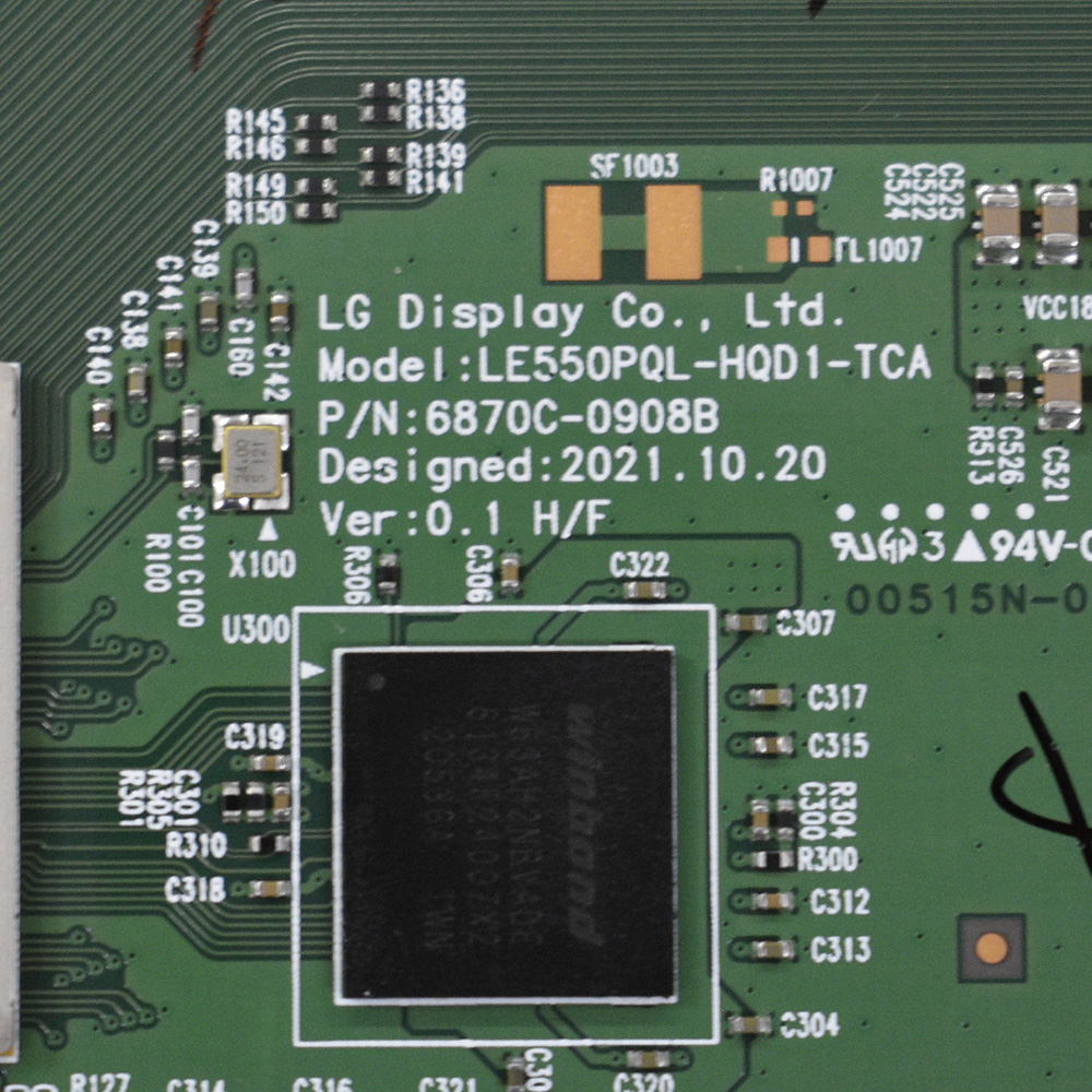 ����� T-Con LE550PQL-HQD1-TCA,6870C-0908B