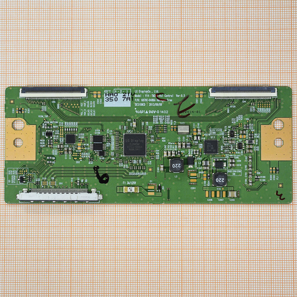 ����� T-Con V14 TM240 V*1 Control Ver0.5 6870C-0486A