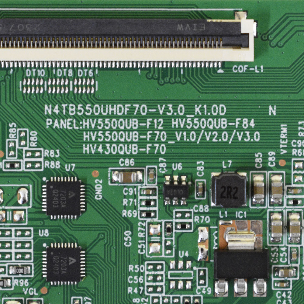  T-Con N4TB550UHDF70-V3.0_K1.0D