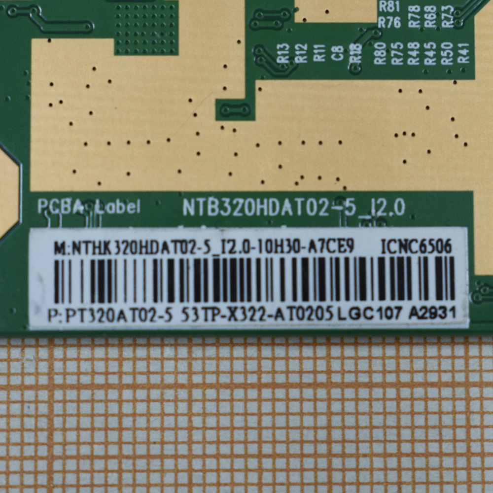  T-Con NTB320HDAT02-5_I2.0