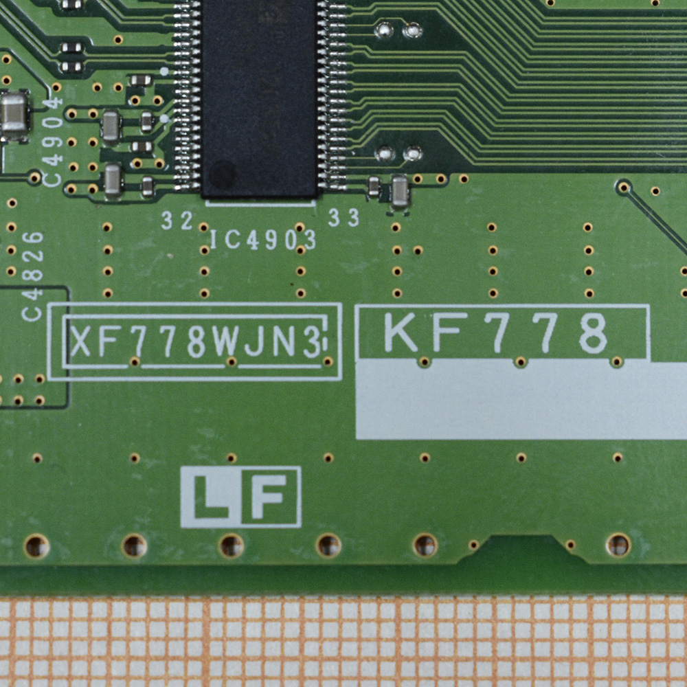 ����� T-Con RUNTK4910TP, QPWBXF778WJN3