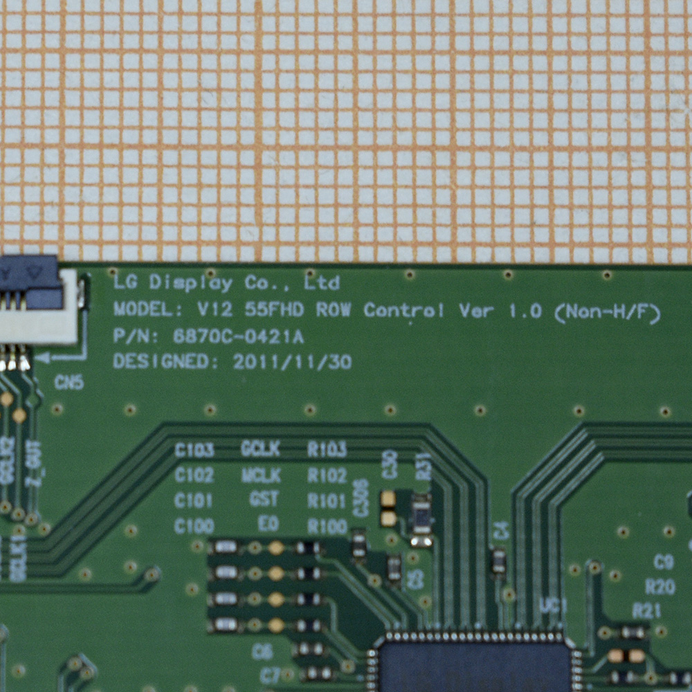 ����� T-Con V12 55FHD ROW Control Ver 1.0, 6870C-0421A