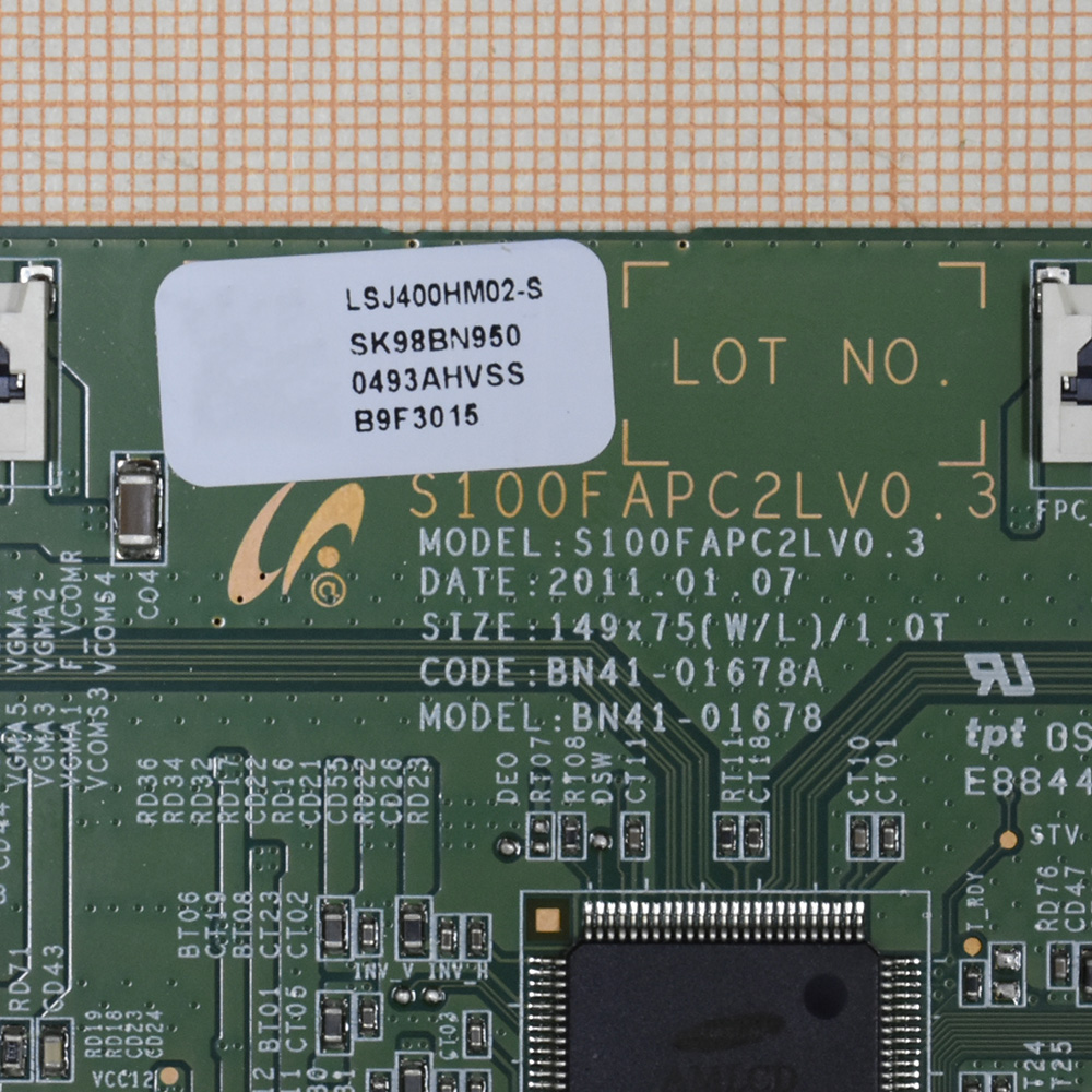 ����� T-Con S100FAPC2LV0.3, BN41-01678A, LSJ400HM02-S