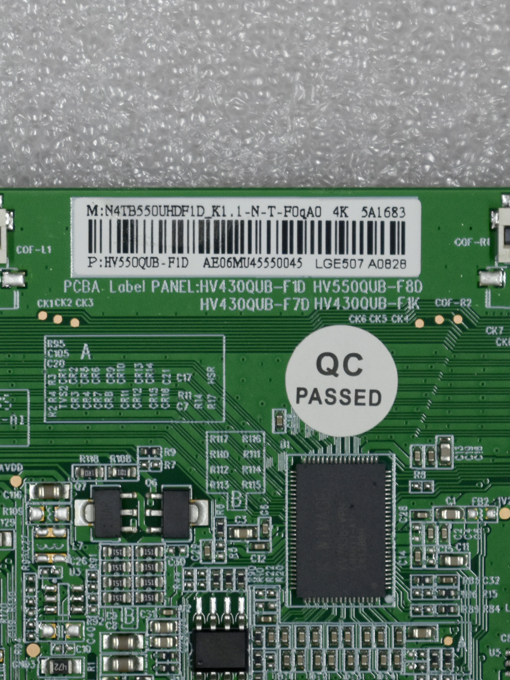 ����� T-Con N4TB430UHDF7D_K1.1D-N