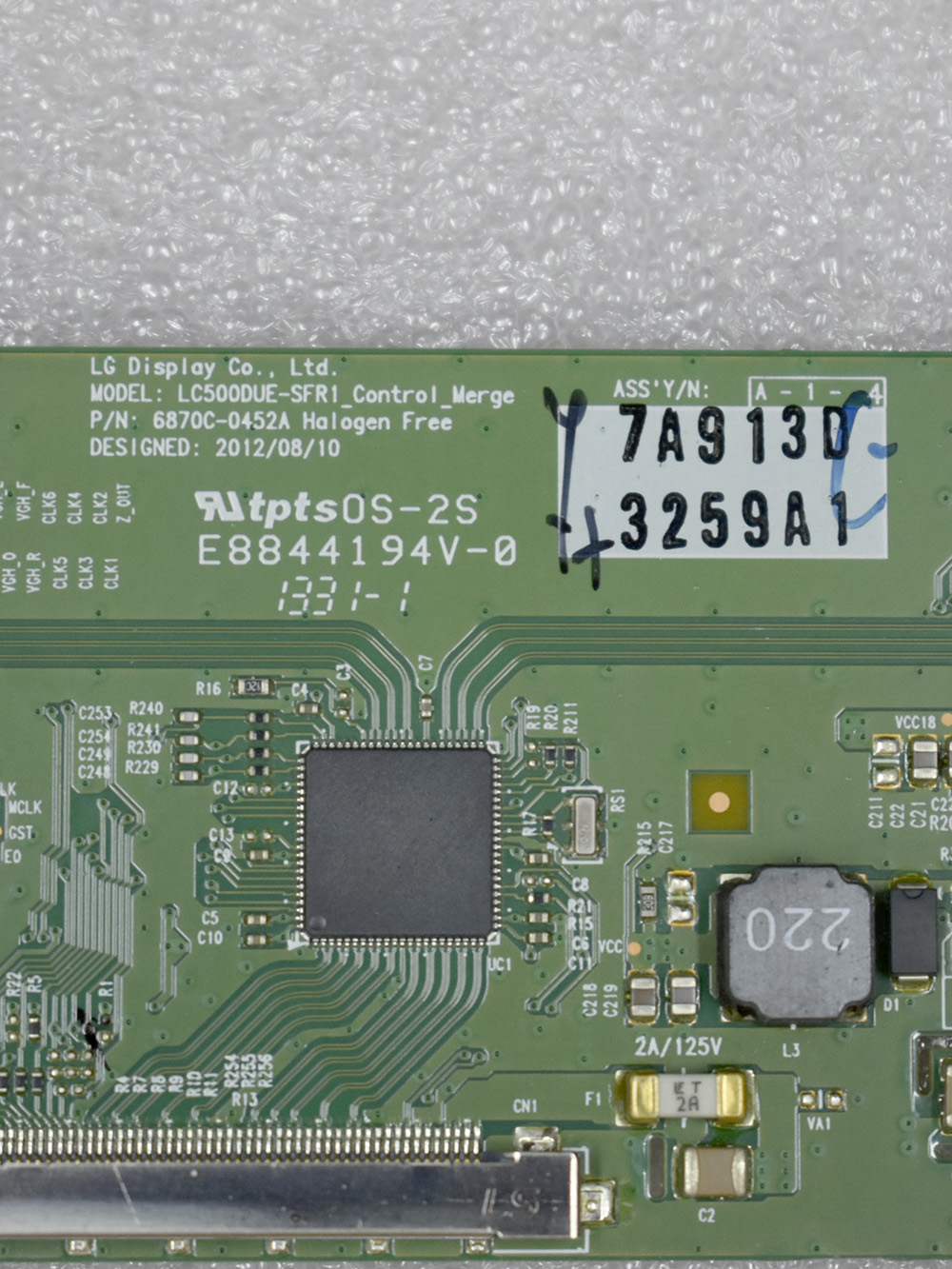 ����� T-Con LC500DUE-SFR1, 6870C-0452A, 3259A1