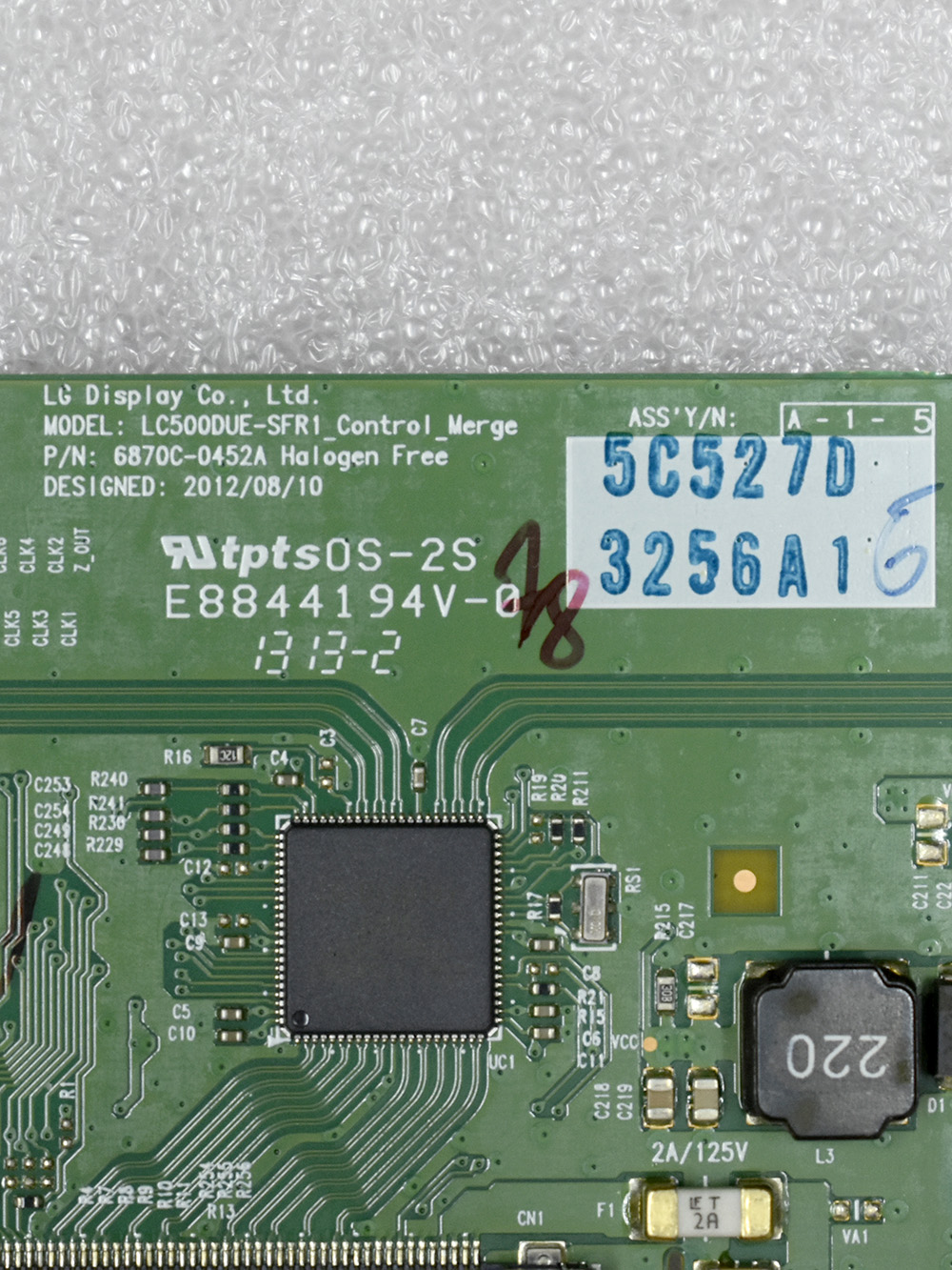 ����� T-Con LC500DUE-SFR1, 6870C-0452A, 3256A1