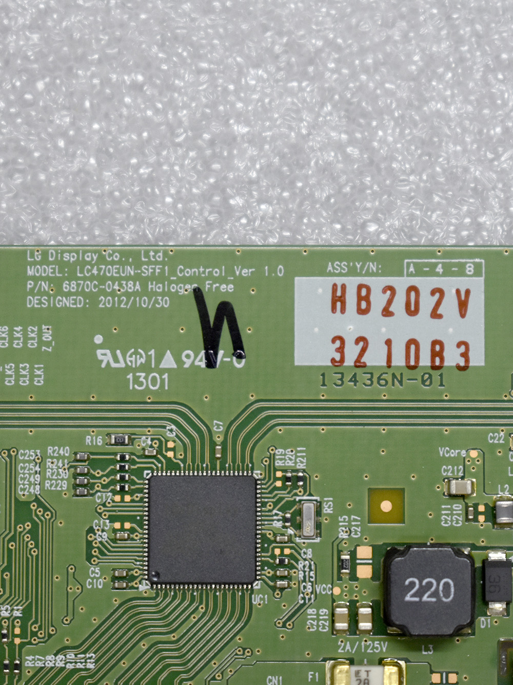 ����� T-Con LC470EUN-SFF1, 6870C-0438A, 3210B3