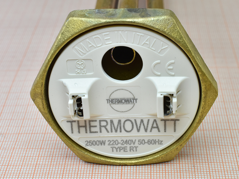 Тэн водонагревателя 2500 Вт, RCT TW3, 275 мм, Thermowatt 182259