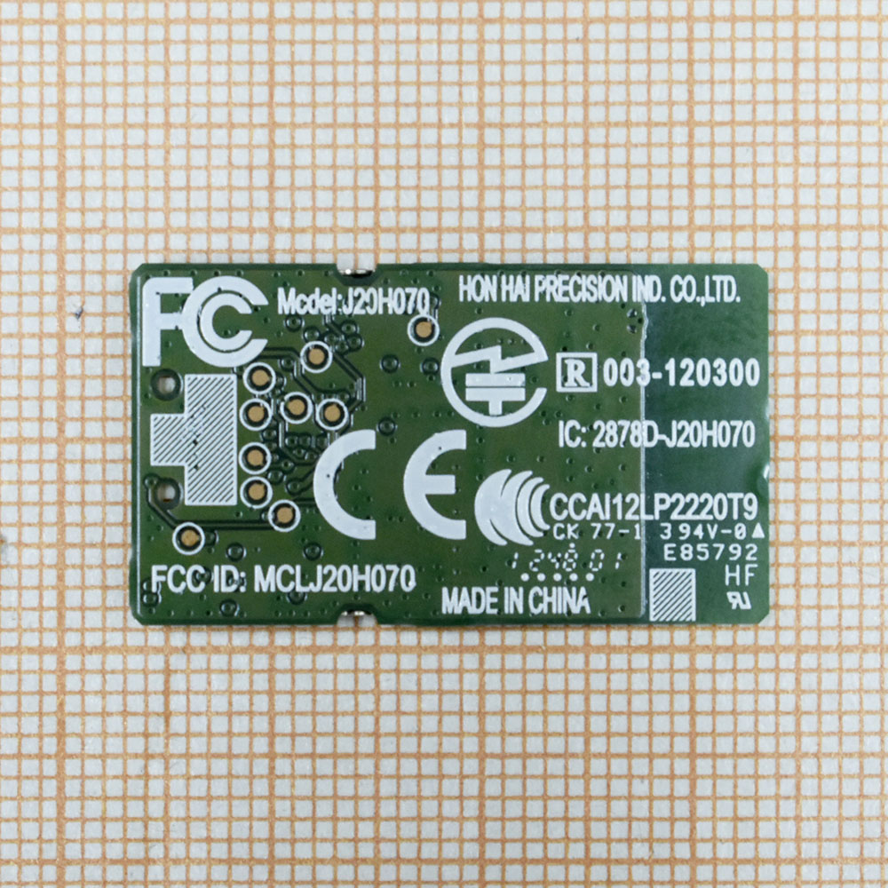 WIi-Fi Bluetooth J20H070