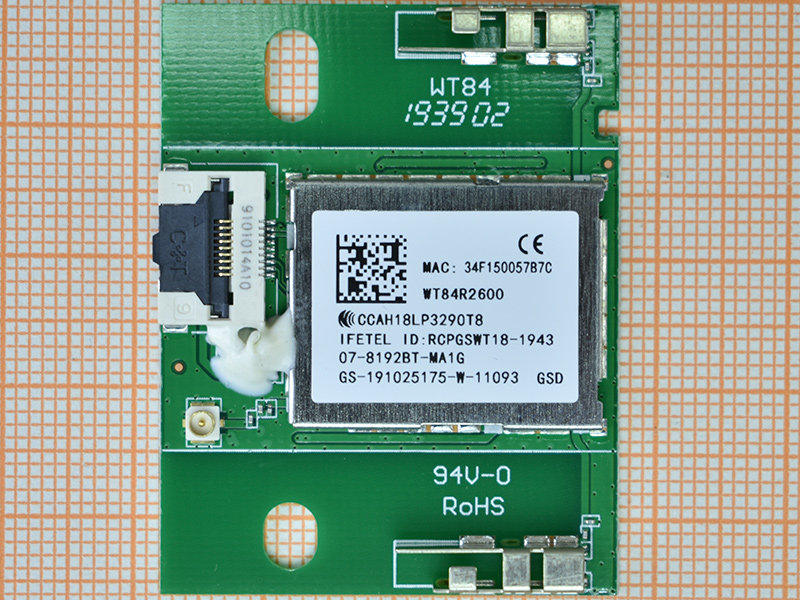 WIi-Fi Bluetooth 07-8192BT-MA1G